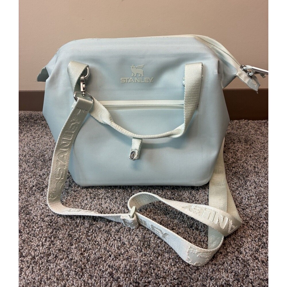 Stanley Soft-Sided Cooler Beige with Shoulder Strap and Zippered Pocket ๐ง